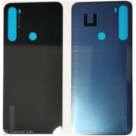 HQ OEM Xiaomi Redmi Note 8 Back Rear Battery Cover Καπάκι Κάλυμμα Μπαταρίας Space Black