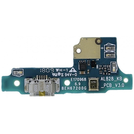 HQ Oem Huawei Y6 2017 MYA-L03 MYA-L23 MYA-L02 MYA-L22 MYA-L11 MYA-L41 SUB BOARD Micro Usb Dock Charge Connector flex Καλωδιοταινία φόρτισης + Microphone Μικρόφωνο​