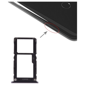 Γνήσιο Original Xiaomi MI8 Lite Sim Card Tray Θήκη κάρτας Black