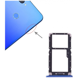 Γνήσιο Original Xiaomi MI8 Lite Sim Card Tray Θήκη κάρτας Blue