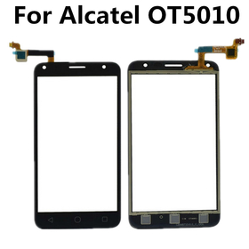 Γνήσιο Original Alcatel 5010D One Touch Pixi 4 (5) 3G Dual Sim OT-5010D Touch Screen Digitizer Μηχανισμός Αφής Black 713100096011 (Service Pack By Alcatel)