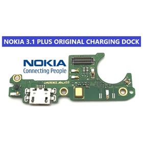 Γνήσιο Original Nokia 3.1 Plus TA-1118 Micro USB Charging Dock Connector Flex-Subboard Κονέκτορας Φόρτισης (Service Pack By Nokia)