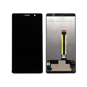OEM HQ Nokia 7 Plus (TA-1062) LCD Display Screen Οθόνη + Touch Screen Digitizer Μηχανισμός Αφής Black (Grade AAA+++)