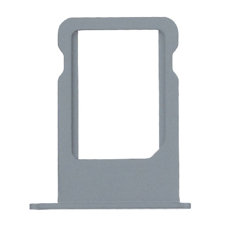 OEM Nano SIM Card Tray for iPhone 5s silver