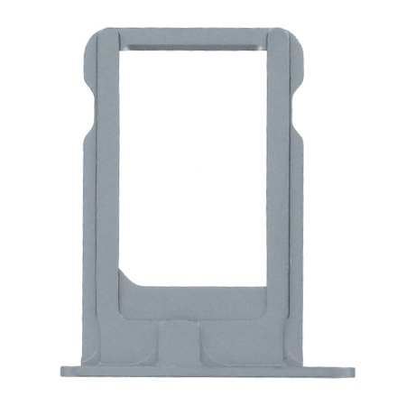 OEM Nano SIM Card Tray for iPhone 5s silver