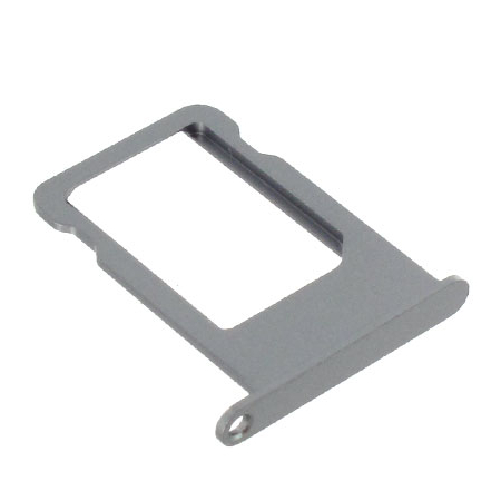 OEM Nano SIM Card Tray for iPhone 5s silver