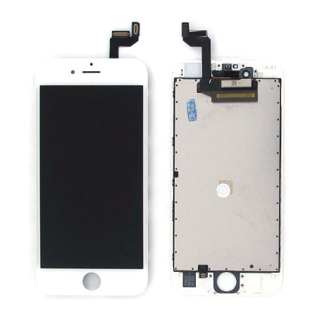 OEM HQ Iphone 6S Iphone6S (A1633, A1688, A1691, A1700) Lcd Display Screen Οθόνη + Touch Screen Digitizer Μηχανισμός Οθόνη Αφής White (Grade AAA+++)
