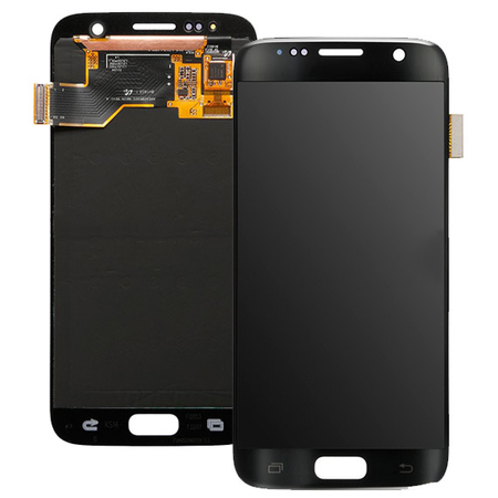 Γνήσια Original Samsung Galaxy S7 G930F G930 Amoled Οθόνη LCD Display Screen + Touch Screen Digitizer Μηχανισμός Αφής Black GH97-18523A