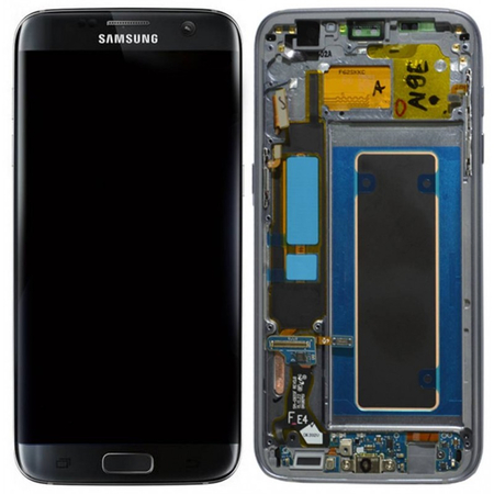 Γνήσια Original Samsung Galaxy S7 Edge G935F G935 Οθόνη LCD + Touch Screen Μηχανισμός Αφής Black GH97-18533A