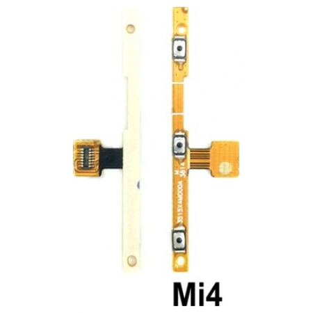Γνήσιο Xiaomi MI4 Mi 4 Καλωδιοταινία Volume - Power Flex Bulk