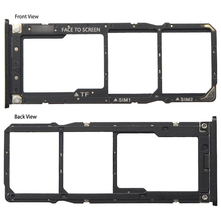 Γνήσιο Original Xiaomi Redmi 6 Pro, Redmi6 Pro Mi A2 Lite, MiA2 Lite (M1805D1SG) Sim Card Tray Θήκη κάρτας Black Μαύρο (Service Pack By Xiaomi)