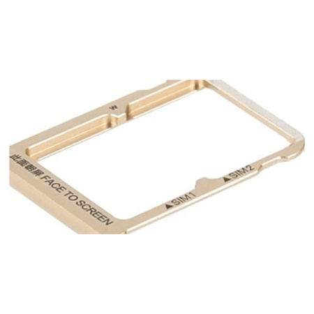 Γνήσιο Original Xiaomi Mi A2 Sim Card Tray Θήκη κάρτας Gold Χρυσό