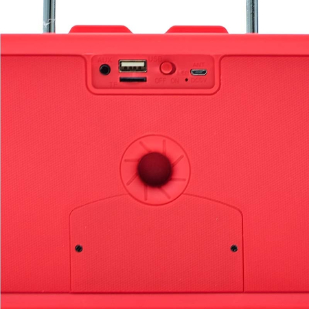 Tws Ηχείο Bluetooth Wireless Bright red