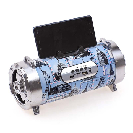 Bluetooth Ηχείο Tube Sightseeing the World