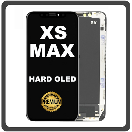 HQ OEM Συμβατό Για Apple iPhone XS Max, iPhone XSMax (A1921, A2101) GX Hard OLED Super Retina LCD Display Screen Οθόνη + Touch Screen Digitizer Μηχανισμός Οθόνη Αφής Black Μαύρο (Grade AAA+++)