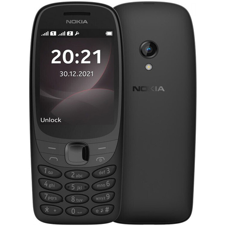 Nokia 6310 ta-1607 (Dual Sim) Black με Ελληνικο Μενου eu