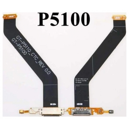 OEM HQ Samsung Galaxy 2 10.1 GT-P5100 P5110 P5113 Καλωδιοταινία φορτησης  Charging Port Connector Flex Cable