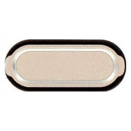 Original Γνήσιο Samsung SM-J730FN Galaxy J7 (2017), SM-J530FN Galaxy J5 (2017) - Home Button Κεντρικό Πλήκτρο Κουμπί Gold