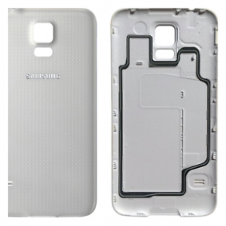 HQ OEM Samsung Galaxy S5 SM-G900F Battery Cover Καπάκι Μπαταρίας White
