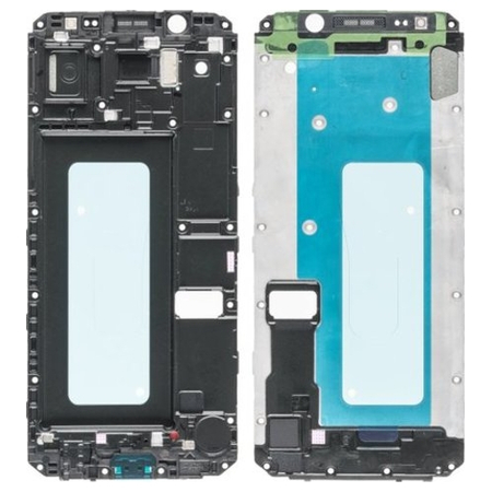 Γνήσιο Original Samsung Galaxy J6 2018 J600FN Front Housing Lcd Frame Bezel Plate Μεσαίο Πλαίσιο Black GH98-42952A