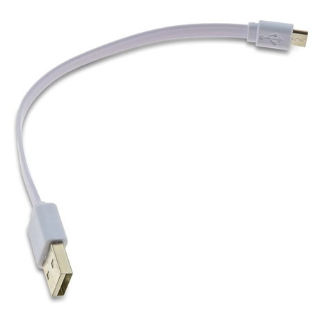 Καλώδιο Φόρτισης usb to Micro-b 20cm Πλακέ