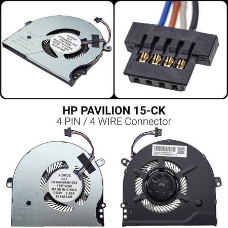 Ανεμιστήρας hp Pavilion 15-ck