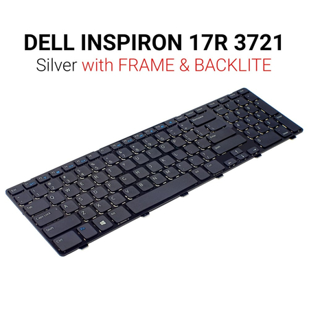 Πληκτρολόγιο Dell Inspiron 17r 3721 Frame us