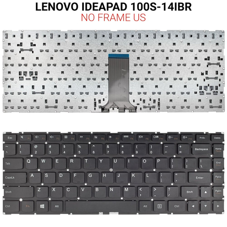 Πληκτρολόγιο Lenovo Ideapad 100s-14ibr no Frame us