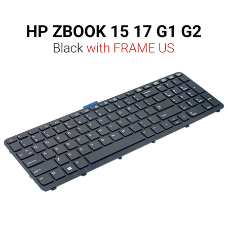 Πληκτρολόγιο hp Zbook 15 17 g1 g2
