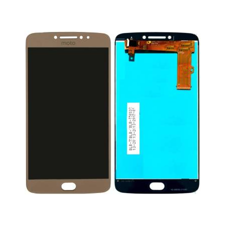 HQ OEM Motorola MOTO E4 Plus XT1770 Lcd Display Screen Οθόνη + Touch Screen Digitizer Μηχανισμός Οθόνη Αφής Gold