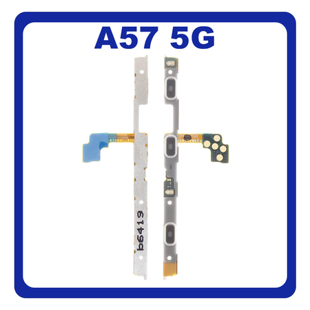 Γνήσια Original Samsung Galaxy A57 5G (SM-A576B, SM-A576B/DS) Power Key Flex Cable On/Off + Volume Key Buttons Καλωδιοταινία Πλήκτρων Εκκίνησης + Έντασης Ήχου GH59-15972A (Service Pack By Samsung)