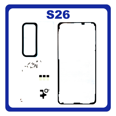 Γνήσια Original Samsung Galaxy S26 (SM-S942B, SM-S942B/DS) Adhesive Foil Sticker Kit LCD Cover Tape Κόλλα Διπλής Όψης GH82-39211A (Service Pack By Samsung)