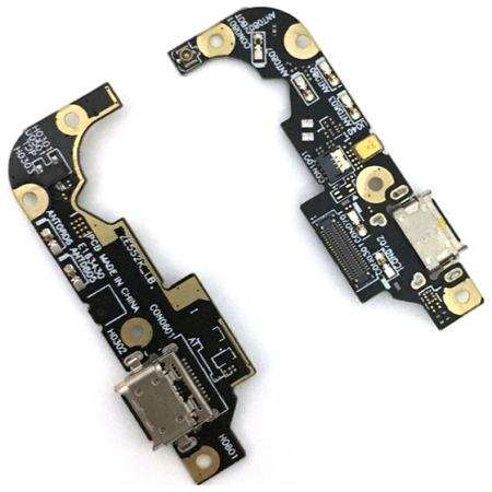 HQ OEM Zenfone 3 ZE520KL Καλωδιοταινία Φόρτισης SUB Type-C Plug Charging Board (Charging Dock Flex)