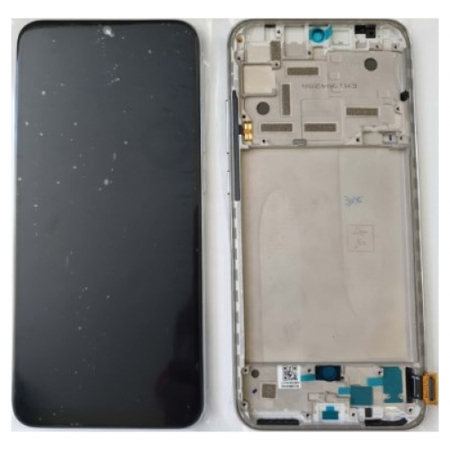 Γνήσιο Original Xiaomi MiA3 Mi A3 Amoled LCD Display Assembly Οθόνη + Touch Screen Digitizer Μηχανισμός Αφής+ Frame Πλαίσιο Σασί White