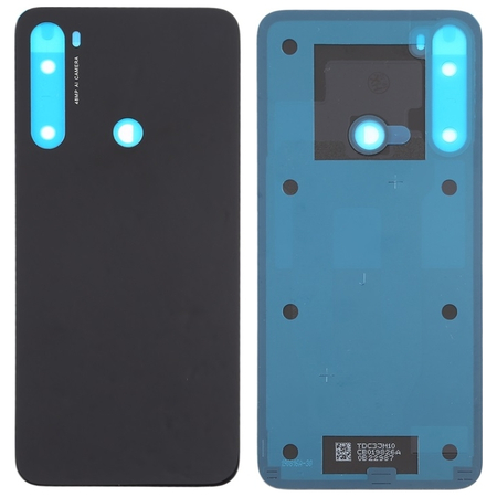 Γνήσιο Original Xiaomi Redmi Note 8 Back Rear Battery Cover Καπάκι Κάλυμμα Μπαταρίας Nepture Black (Service Pack By Xiaomi)