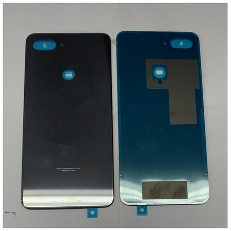 Γνήσιο Original Xiaomi Mi 8 Lite, Mi8 lite, Mi 8X Lite battery cover Καπάκι Μπαταρίας Black (Service Pack By Xiaomi)