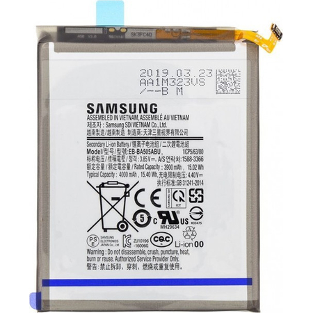 Γνήσια Original Samsung Galaxy A50 A505 SM-A505FN, A307 Galaxy A30s  Battery Μπαταρία Li-Ion 4000 mAh EB-BA505ABU (Service Pack By Samsung) GH82-19269A GH82-21183A