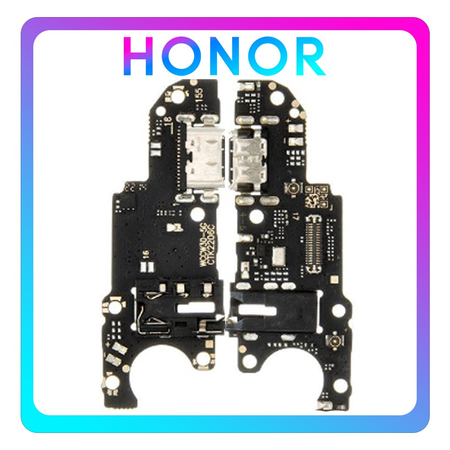 Γνήσια Original Honor X6 4G (VNE-LX1, VNE-LX2) USB Type-C Charging Dock Connector Flex Sub Board, Καλωδιοταινία Υπό Πλακέτα Φόρτισης + Microphone Μικρόφωνο + Audio Jack Θύρα Ακουστικών 0235ADJW ​(Service Pack By Honor)