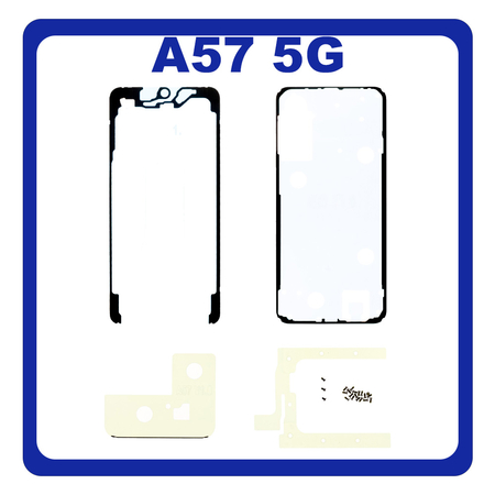 Γνήσια Original Samsung Galaxy A57 5G (SM-A576B, SM-A576B/DS) Adhesive Foil Sticker Kit LCD Cover Tape Κόλλα Διπλής Όψης GH82-39334A (Service Pack By Samsung)