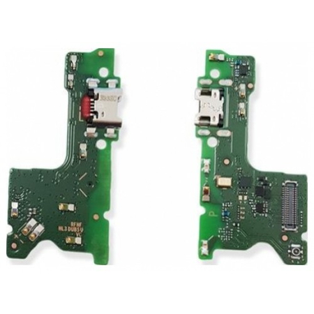 Γνήσια Original Huawei Y7 2019 (DUB-L21) Micro Usb Dock Charge Connector flex Καλωδιοταινία φόρτισης + Microphone Μικρόφωνο 02352KCC (Service Pack By Huawei)
