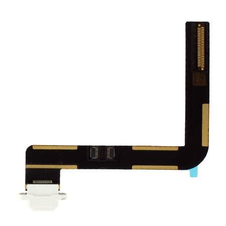 HQ OEM Charging Dock Connector Flex for iPad Air Καλωδιοταινία Φόρτισης white