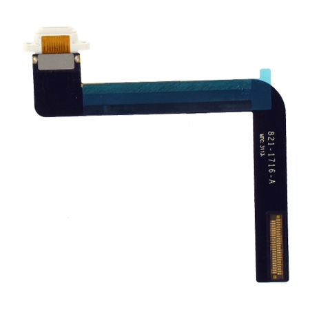 HQ OEM Charging Dock Connector Flex for iPad Air Καλωδιοταινία Φόρτισης white