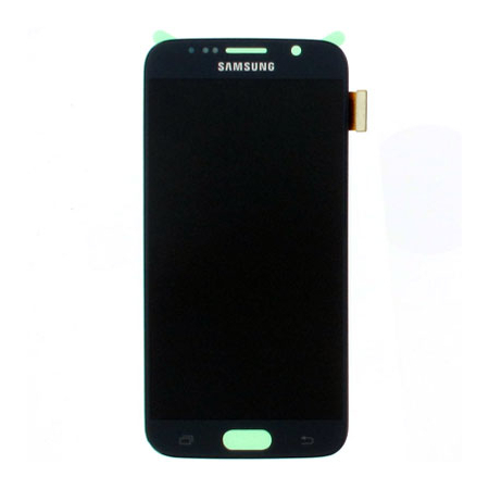 Γνήσια Samsung Galaxy S6 SM-G920F G920 LCD Οθόνη + Touch Screen Μηχανισμός Αφής Black GH97-17260A (Service Pack By Samsung)