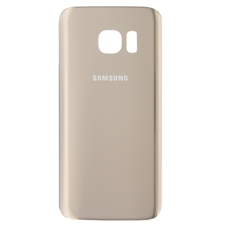 OEM HQ Samsung Galaxy S7 G930F SM-G930F G930 Battery cover Καπάκι Μπαταρίας Gold (Grade AAA+++)