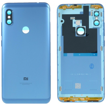 Γνήσιο Original Xiaomi Redmi Note 6 Pro Battery cover Καπάκι Μπαταρίας Blue Without Antenna