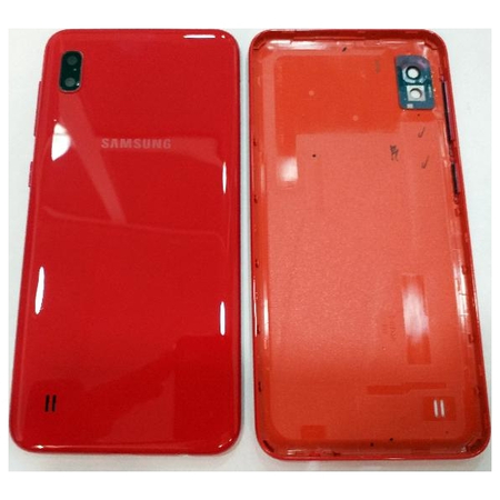HQ OEM SAMSUNG Galaxy A10 (2019) A105F Back Battery Cover Πίσω Καπάκι Κάλλυμα Μπαταρίας Red