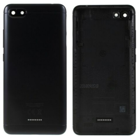 Γνήσιο Original Xiaomi Redmi 6a battery cover Καπάκι Μπαταρίας Black
