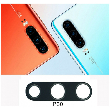 Γνήσιο Original Huawei P30 (ELE-L09 ELE-L29) Camera Lens Glass Τζαμάκι Κάμερας