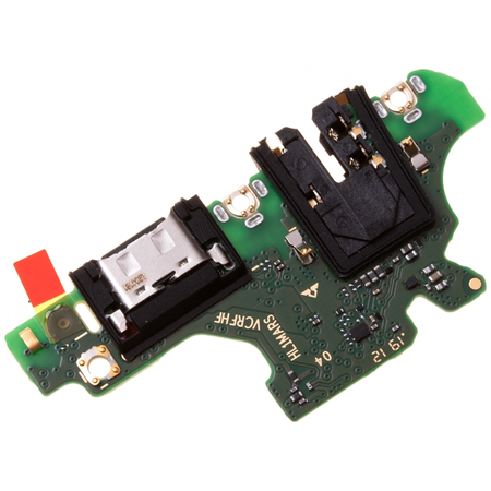 Γνήσιο Original Huawei P30 Lite (MAR-L21) TYPE-C TYPEC Usb Dock Charge Connector flex Καλωδιοταινία φόρτισης + Microphone Μικρόφωνο + Audio Jack 02352PMD (Service Pack By Huawei)