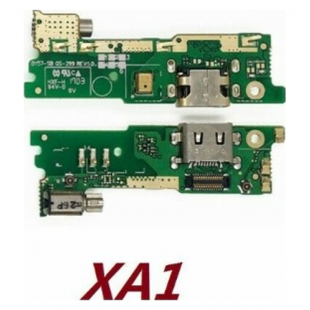 HQ OEM Sony Xperia G3121 Xperia XA1 ΠΛΑΚΕΤΑ ΦΟΡΤΙΣΗΣ SUB Usb TYPE-C Plug Charging Board (Charging Dock Flex) (Grade AAA)